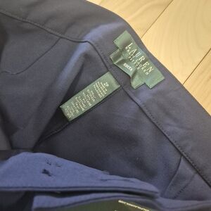 Lauren Ralph Lauren Navy Edith Pants